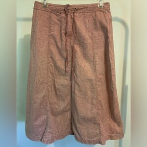 J.crew linen blend skirt sz 2
